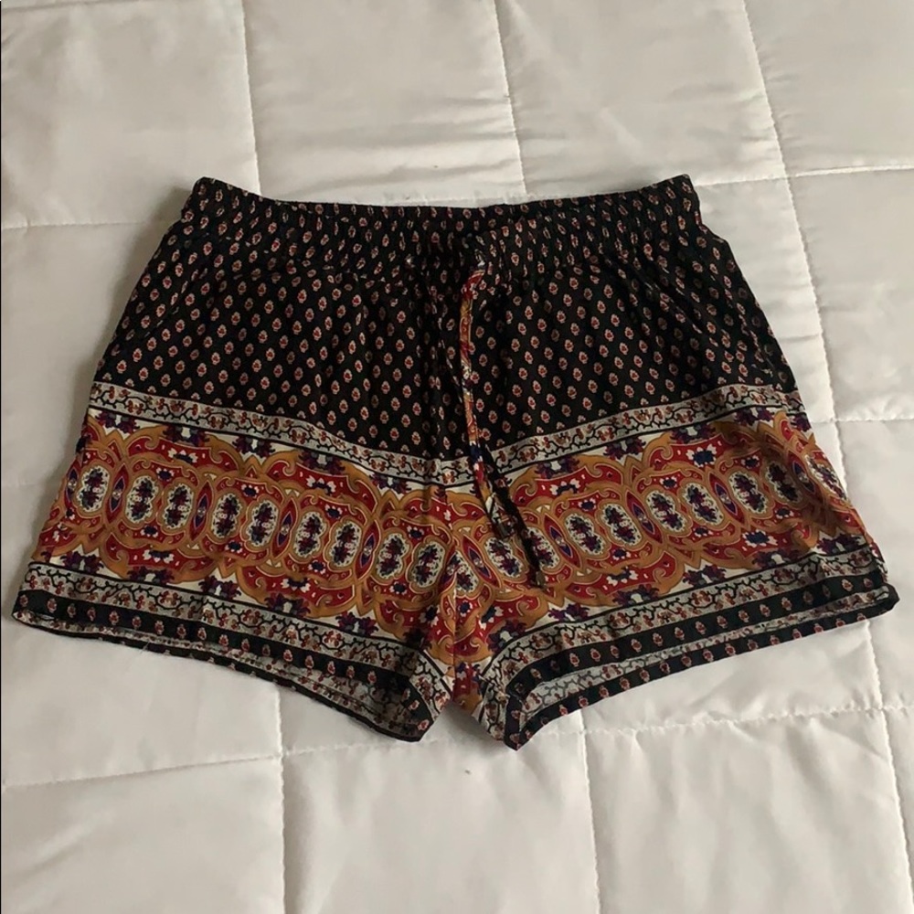 Pattern Printed Shorts